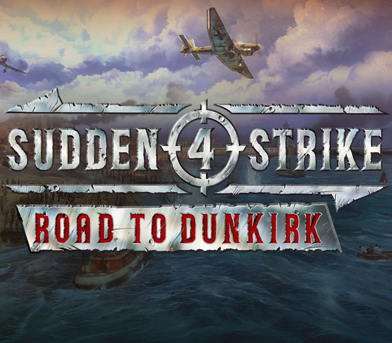 Sudden Strike 4 - Road to Dunkirk DLC Steam Altergift cover art