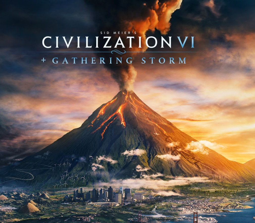 Sid Meier's Civilization VI + Gathering Storm DLC Steam CD Key cover art
