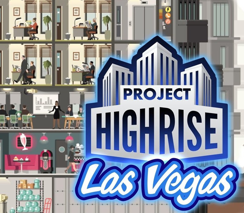 Okładka Project Highrise - Las Vegas DLC EU PC Steam CD Key