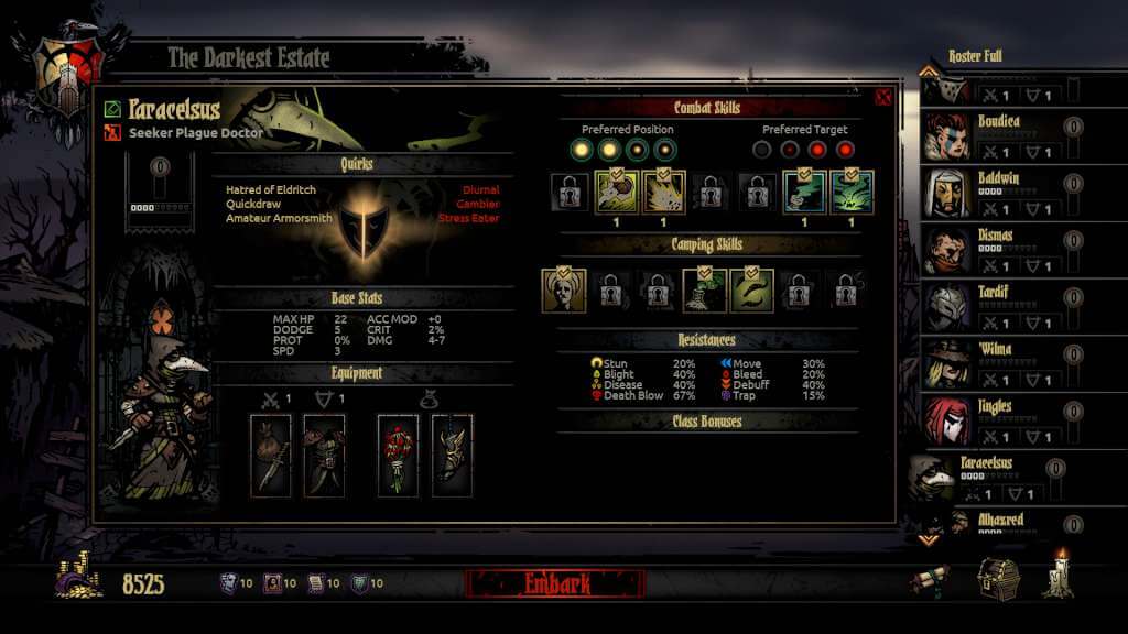 Screenshot 6 di Darkest Dungeon EU PC Steam CD Key