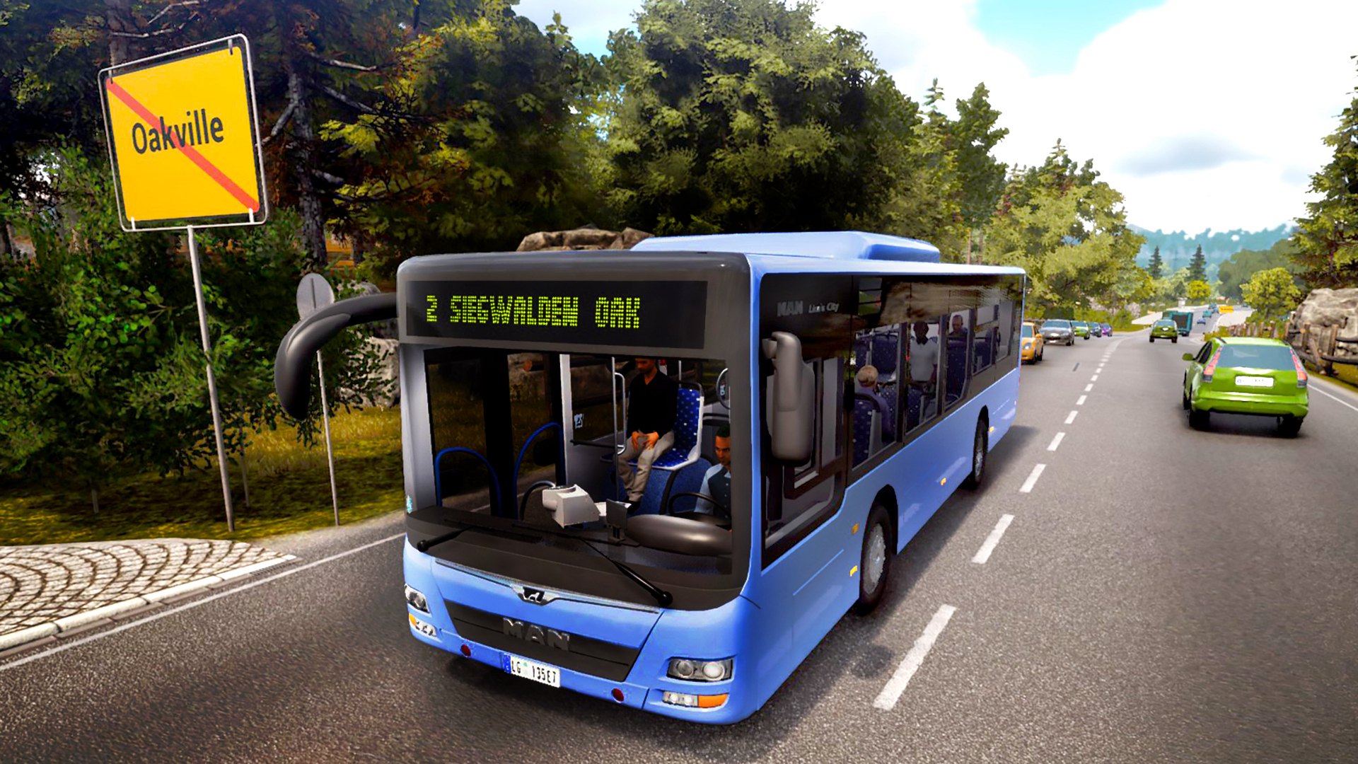 Bus Simulator 18 - MAN Bus Pack 1 DLC PC Steam CD Key ekran görüntüsü 1