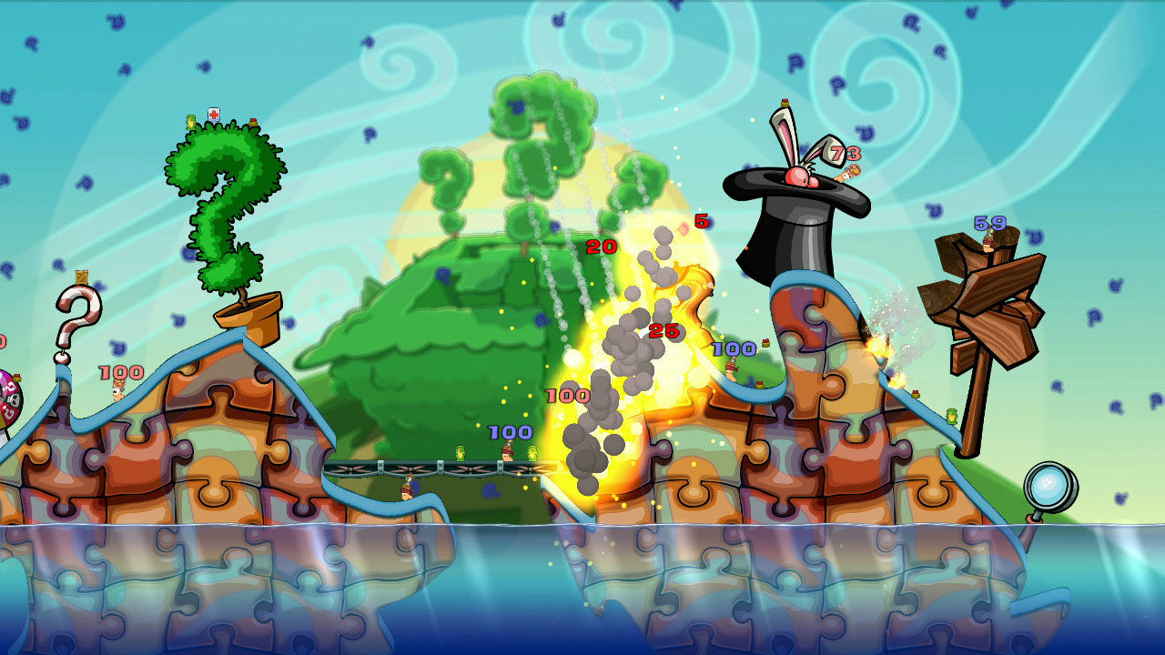 Screenshot 3 di Worms Reloaded - Puzzle Pack DLC PC Steam CD Key
