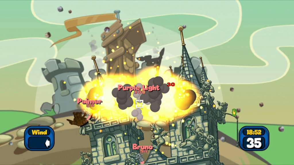 Screenshot 2 di Worms Reloaded - Forts Pack DLC EU PC Steam CD Key
