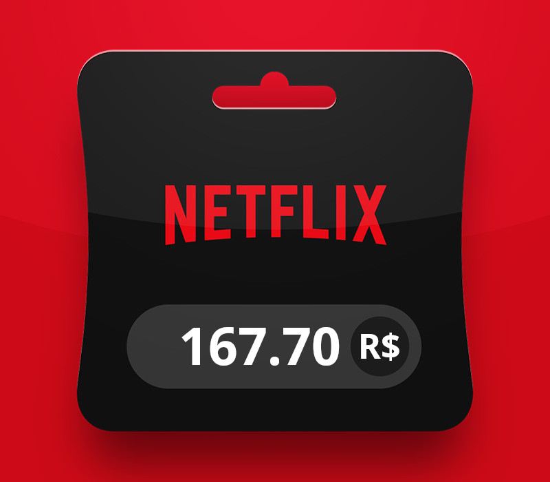 Netflix BRL 167.70 Gift Card BR cover art