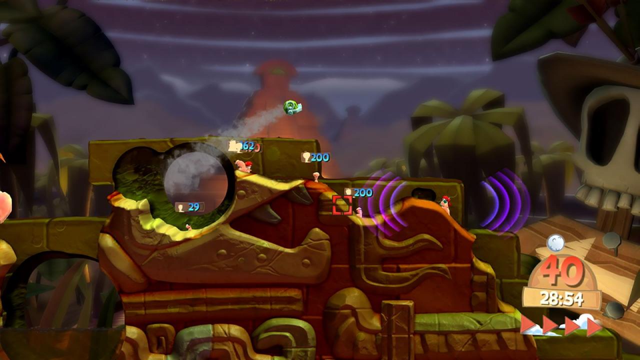 Screenshot 3 di Worms Battlegrounds US XBOX One CD Key