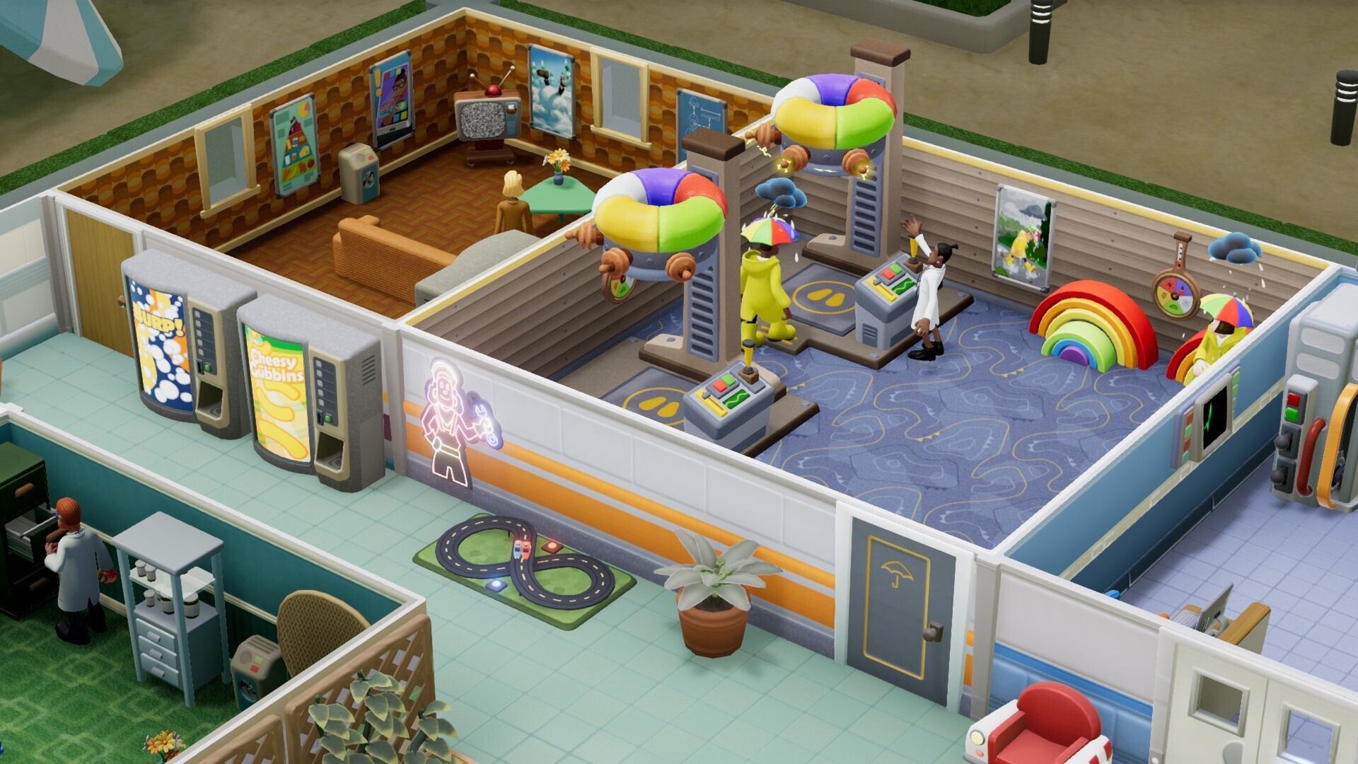Screenshot 1 di Two Point Hospital - Speedy Recovery DLC EU Steam CD Key
