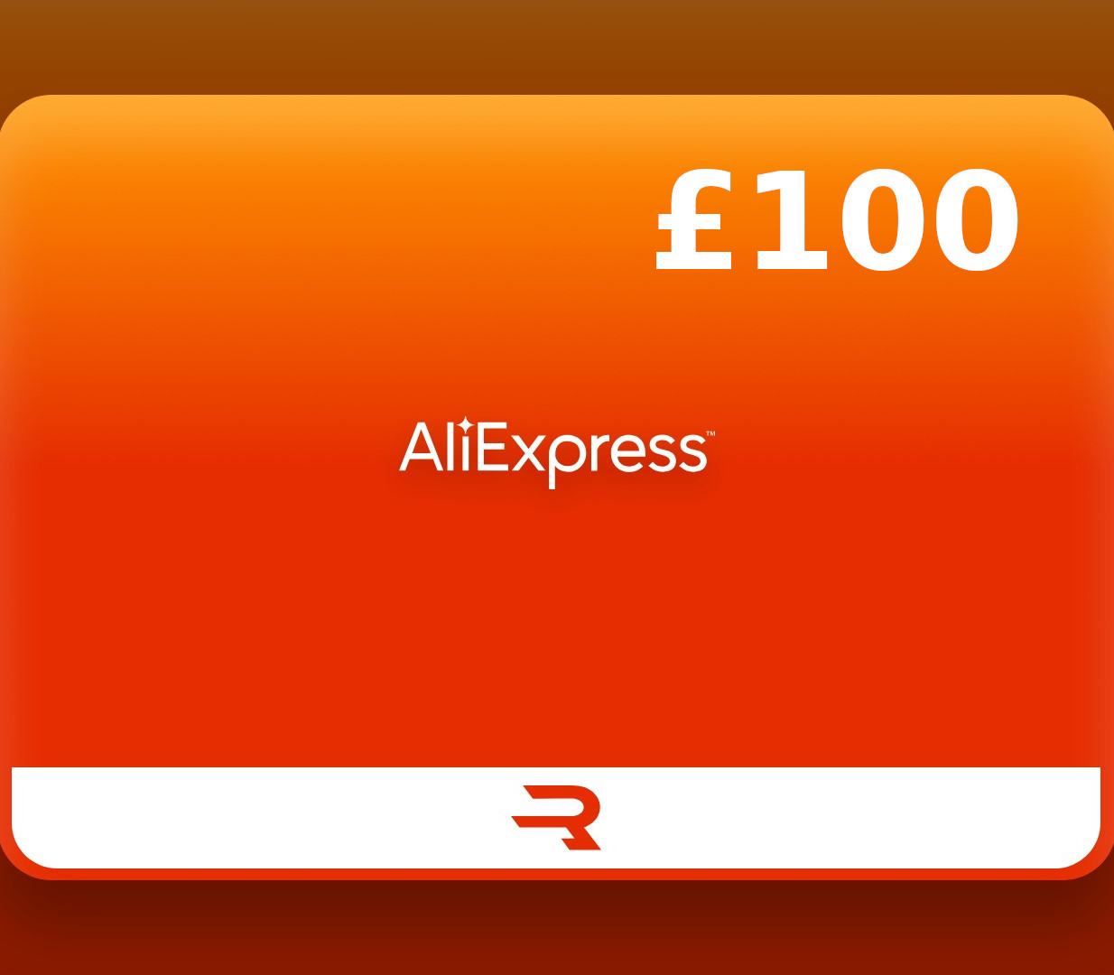 Rewarble AliExpress GBP 100 Gift Card cover art