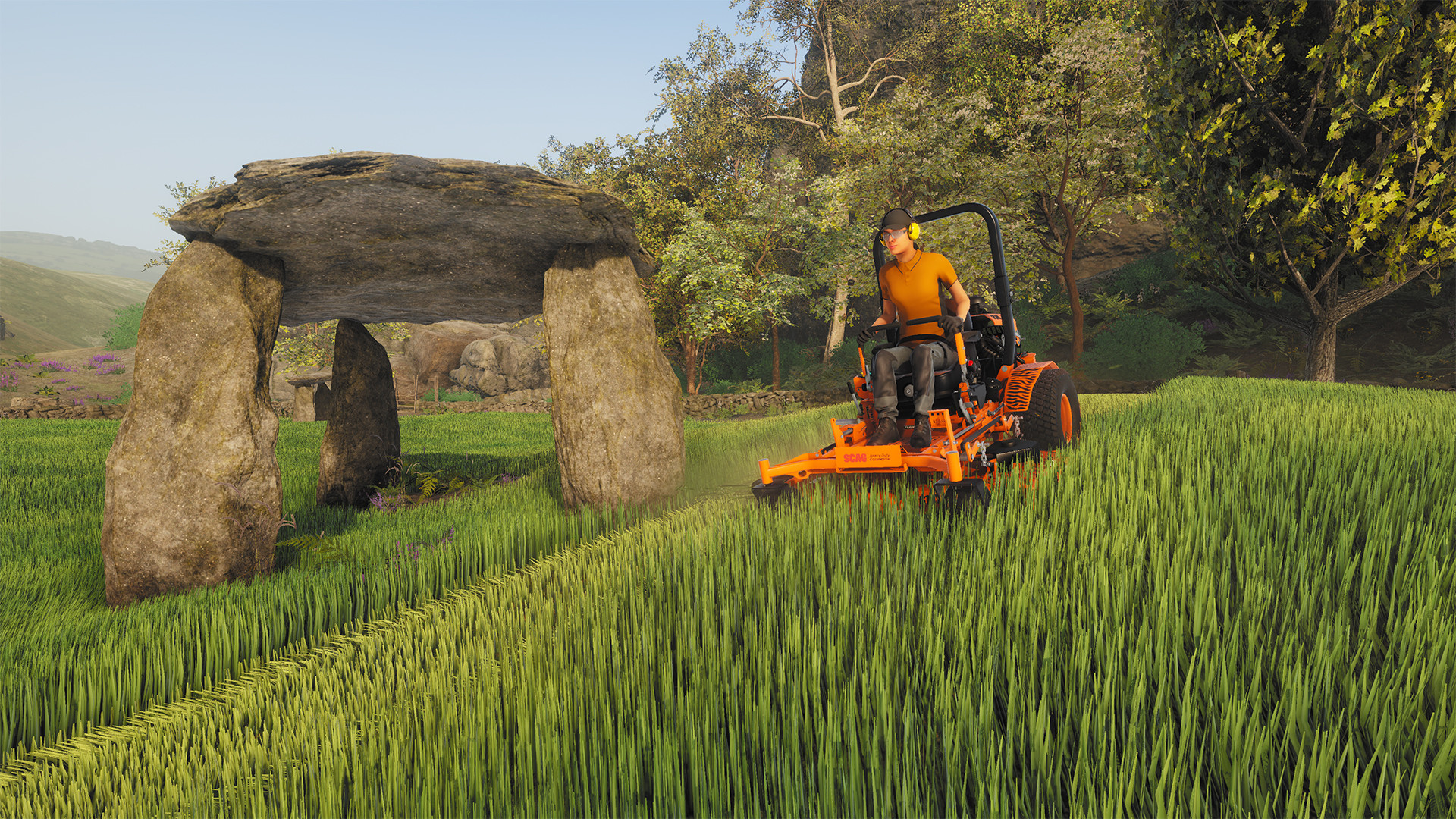 Lawn Mowing Simulator - Ancient Britain DLC Steam CD Key screenshot 3