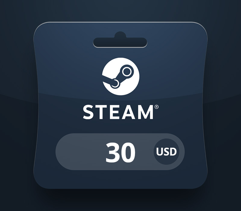 Cover von Steam Wallet USD 30 Gift Card US