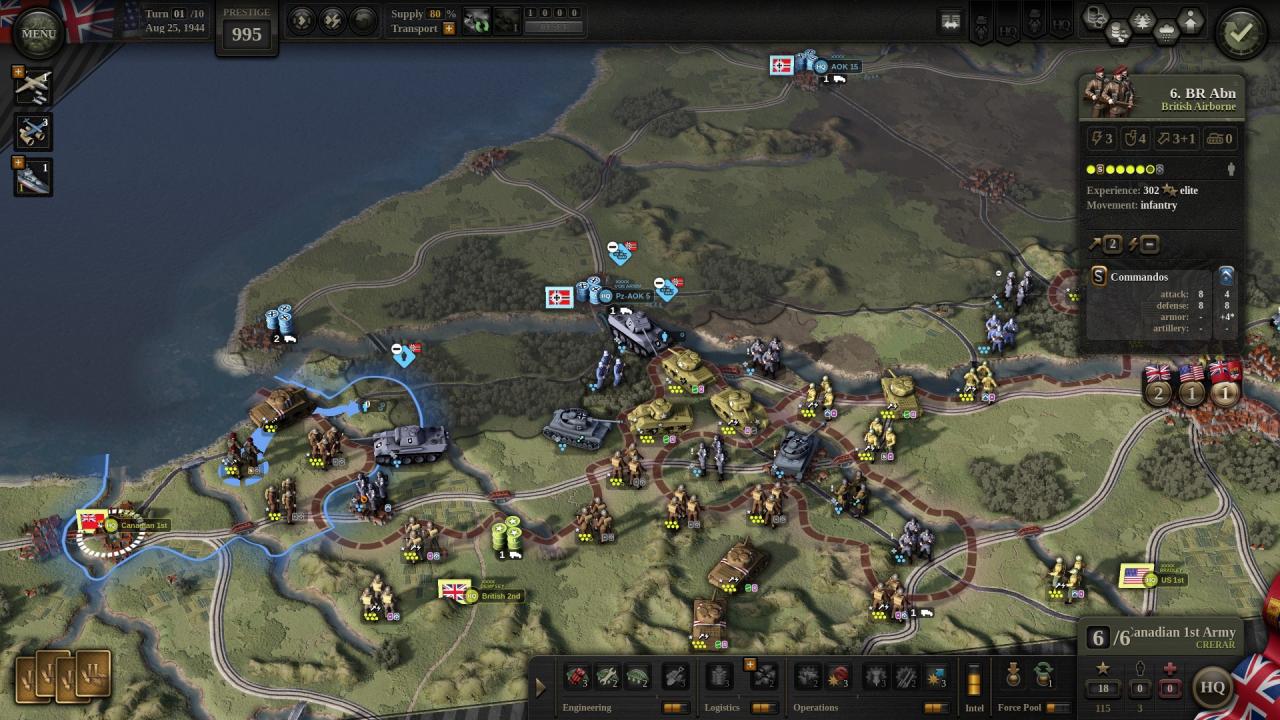 Unity of Command II EU PC Steam Altergift screenshot 6