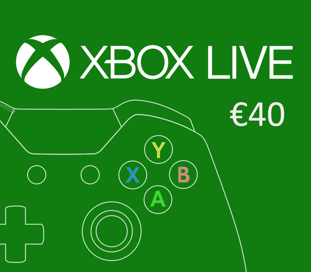 XBOX Live €40 Prepaid Card DE cover art