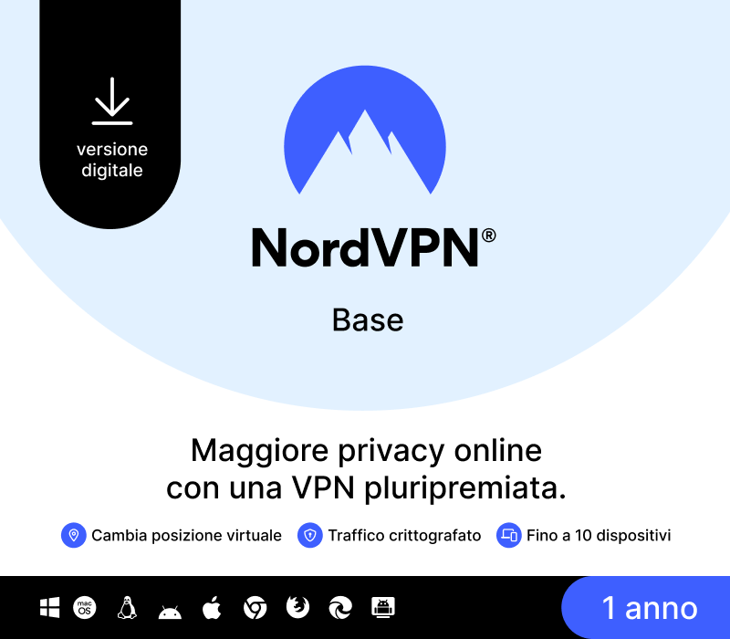 Cover von NordVPN Basic IT Key (1 Year / 10 Devices)