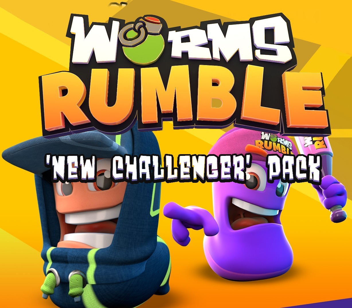 Worms Rumble - New Challenger Pack DLC PC Steam CD Key cover art