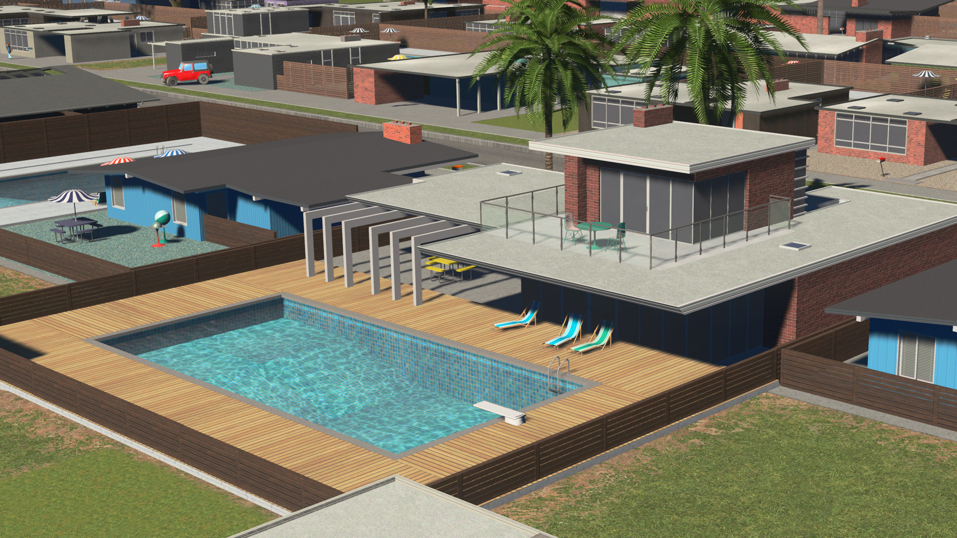 Cities: Skylines - Content Creator Pack: Mid-Century Modern DLC EU PC Steam CD Key – Screenshot 2