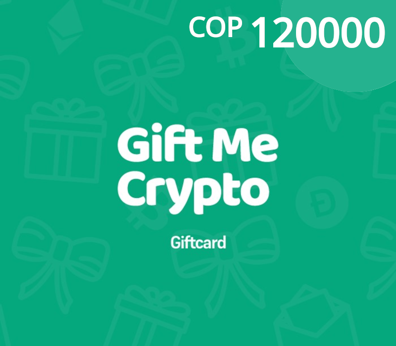 Gift Me Crypto COP 120000 Gift Card cover art