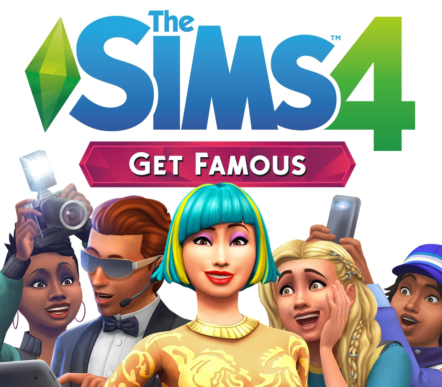 Jaquette de The Sims 4 - Get Famous DLC EU PC EA App CD Key