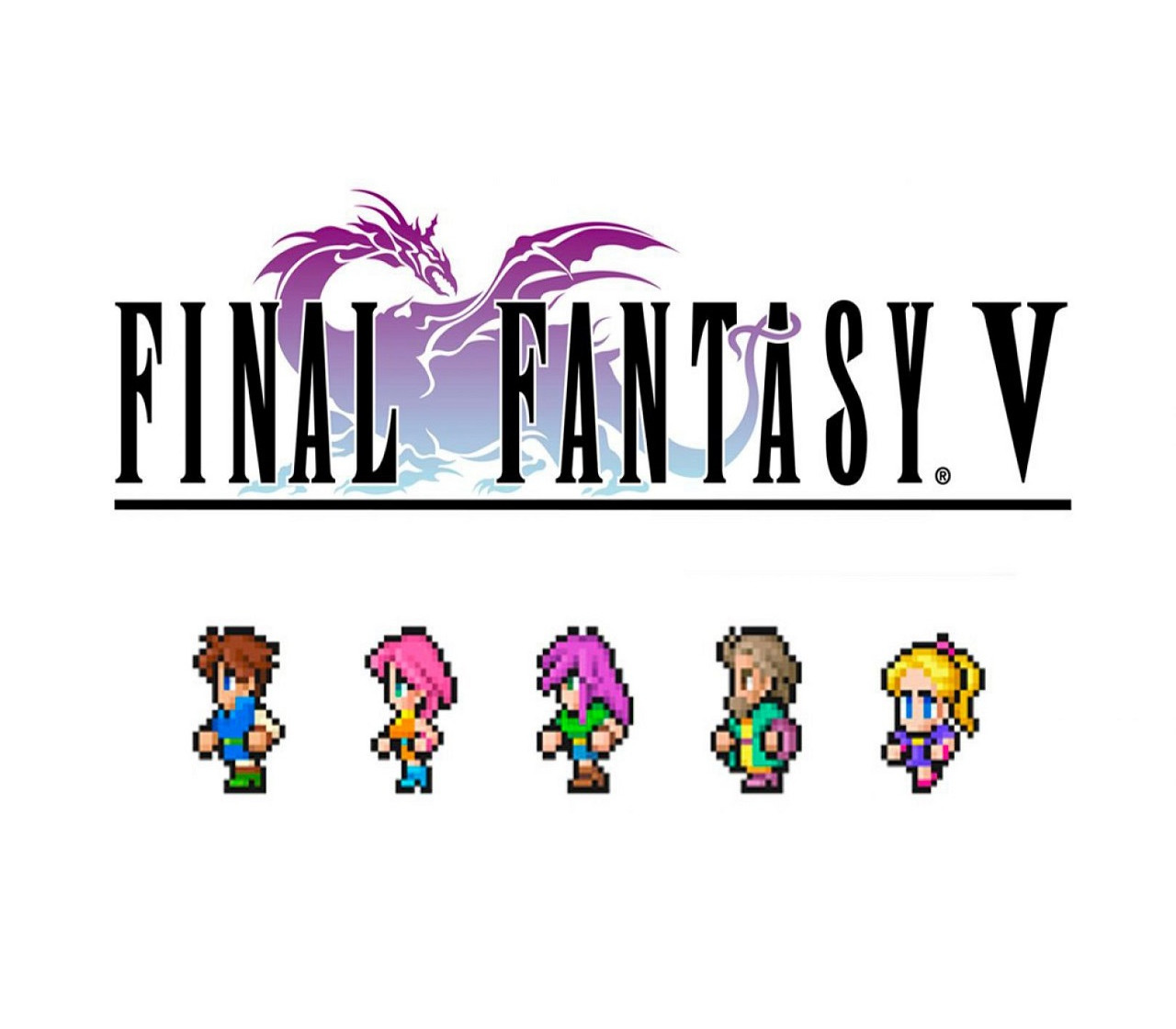 FINAL FANTASY V Pixel Remaster RoW Steam CD Key cover art