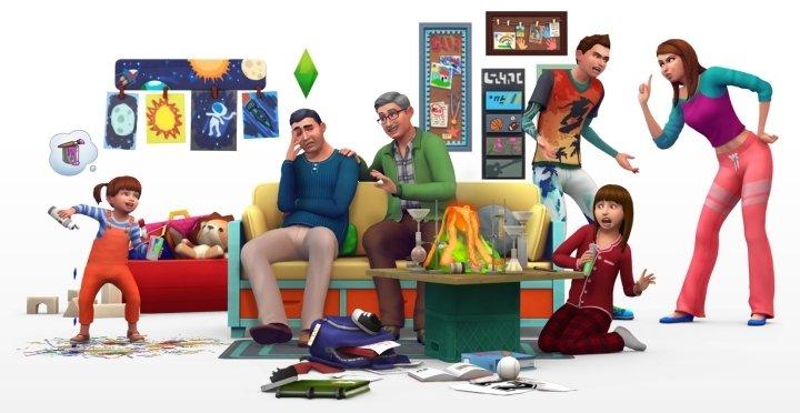 Captura de tela 1 de The Sims 4 - Cats & Dogs + Parenthood + Spa Day DLC Bundle US PC EA App CD Key