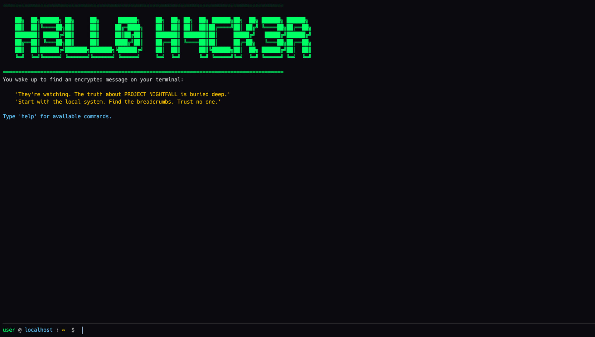 HELLO HACKER PC Steam CD Key screenshot 1