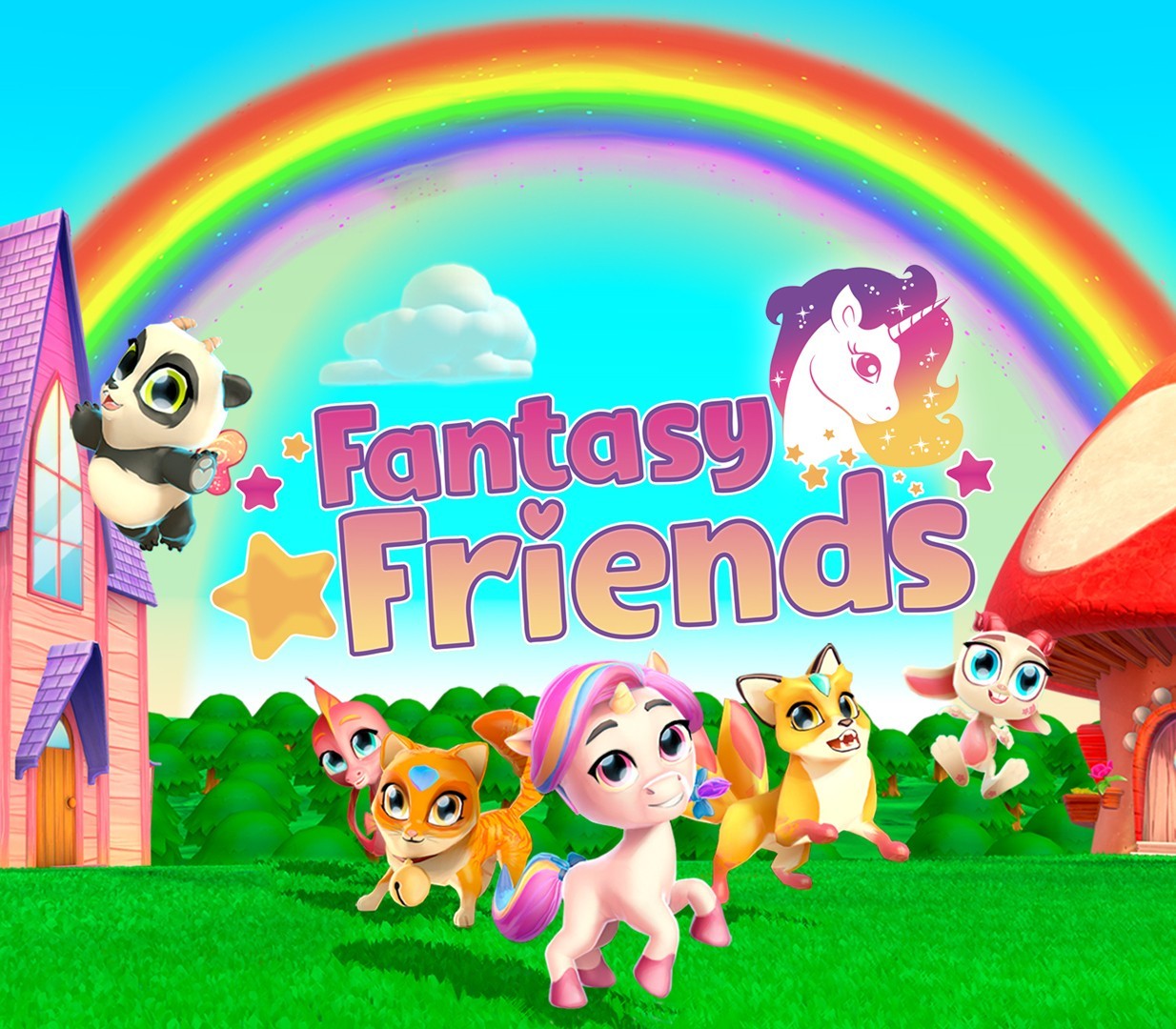 Обложка Fantasy Friends EU Nintendo Switch CD Key