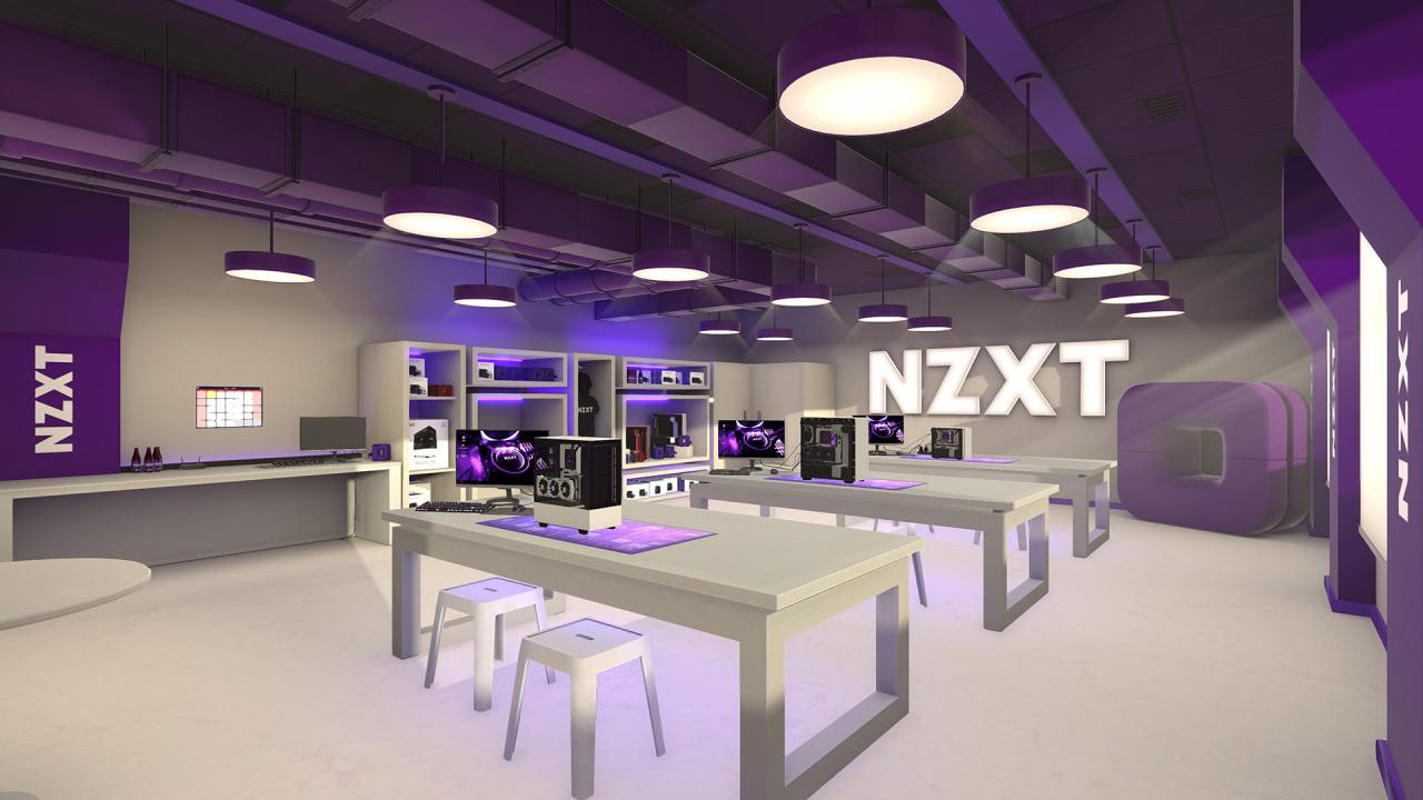 PC Building Simulator - NZXT Workshop DLC Steam CD Key screenshot 7