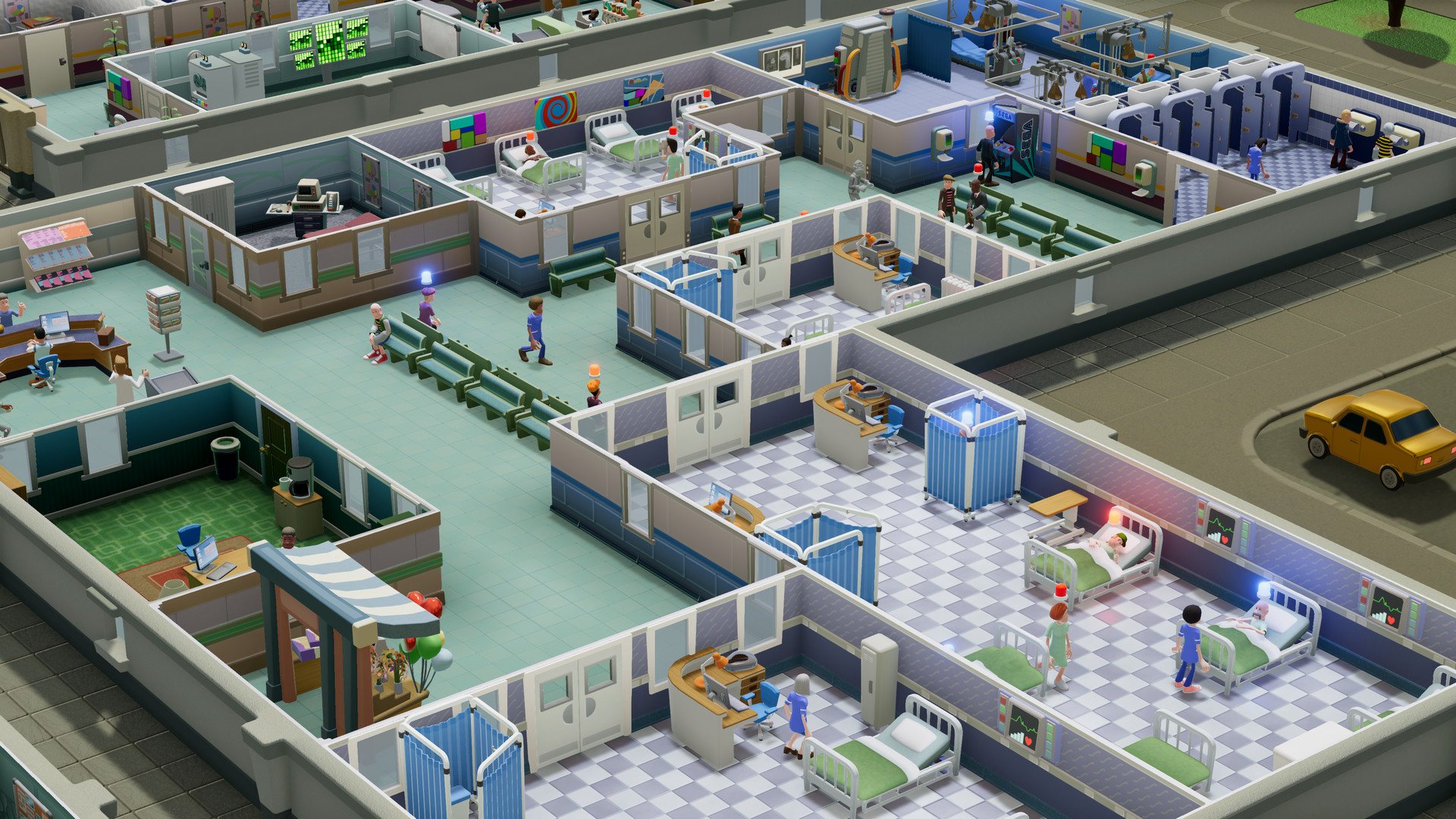 Two Point Hospital LATAM Steam CD Key screenshot 3