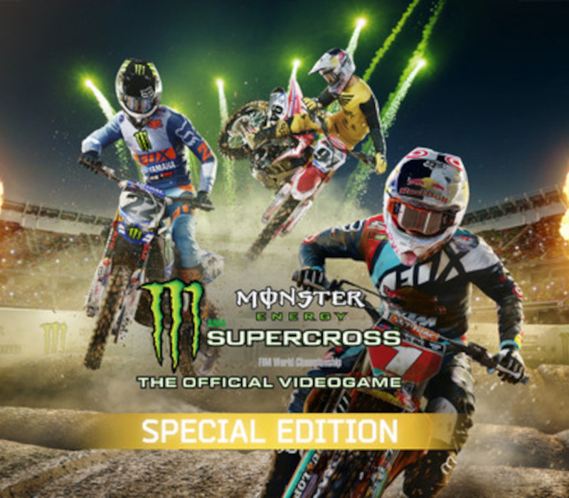 Okładka Monster Energy Supercross - Special Edition EU XBOX One CD Key
