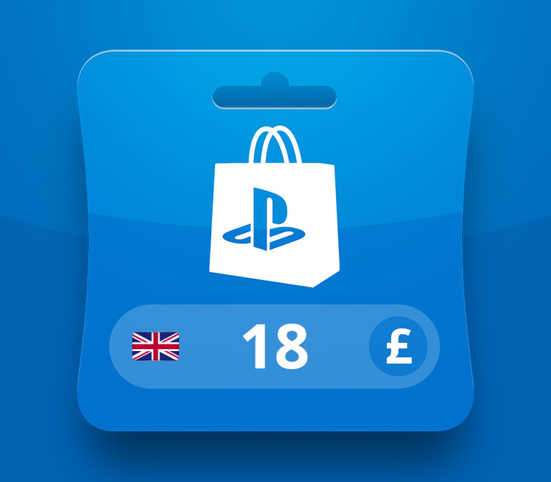 PlayStation Network Card GBP 18 Gift Card UK cover art