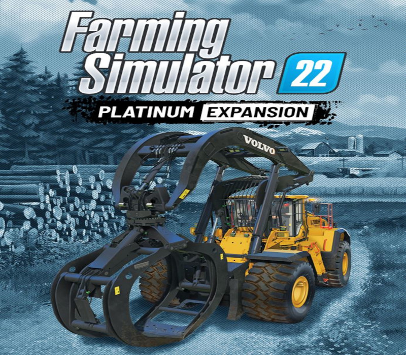 Farming Simulator 22 - Platinum Expansion DLC EN Language Only PC Steam CD Key cover art