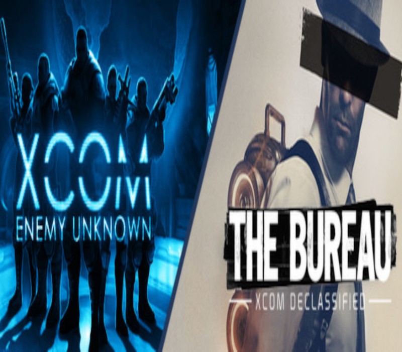 XCOM: Enemy Unknown + The Bureau: XCOM Declassified PC Steam CD Key cover art