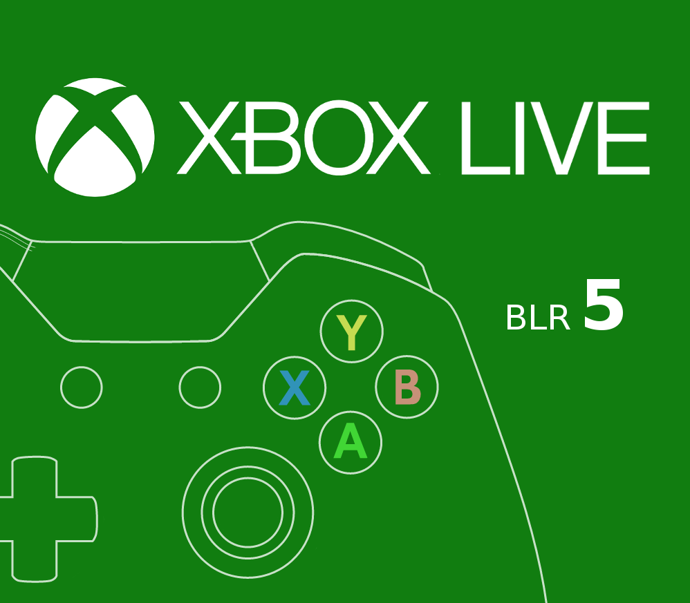 XBOX Live BRL 5 Prepaid Card BR 커버 아트