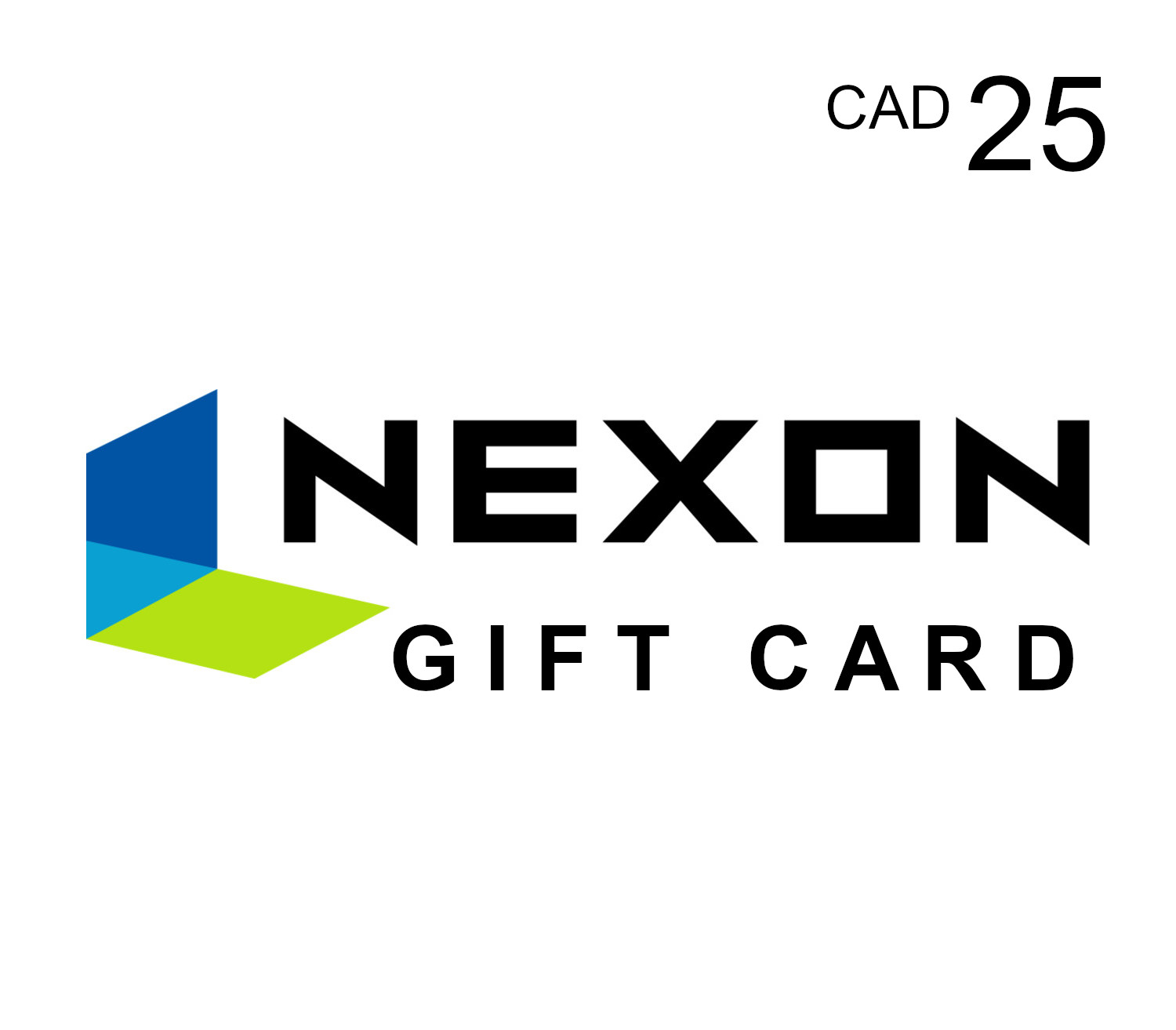 Nexon C$25 Game Card CA 封面图
