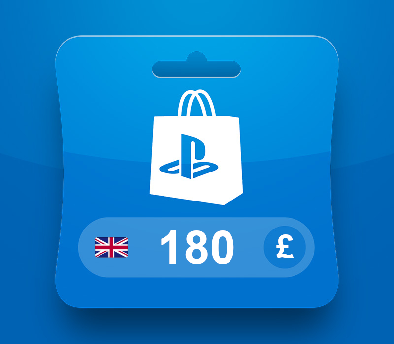 PlayStation Network GBP 180 Gift Card UK cover art