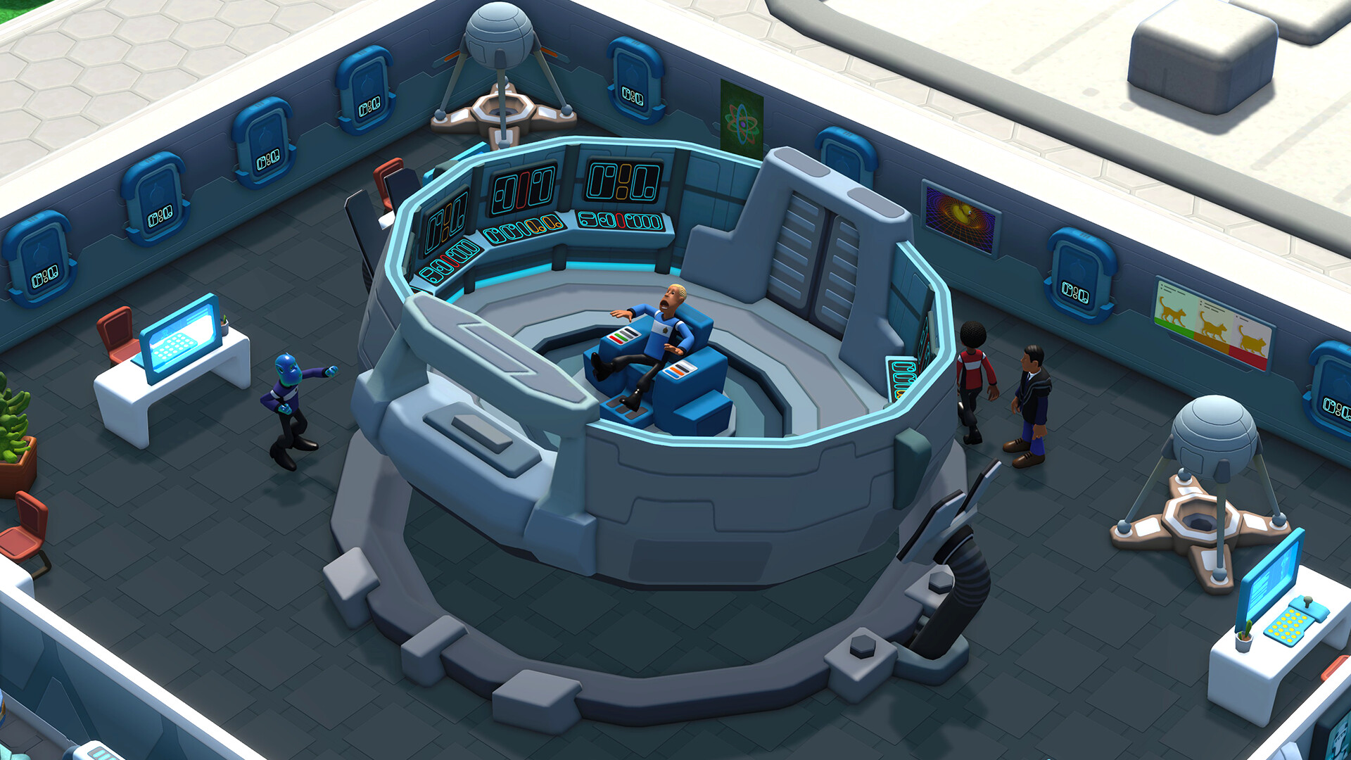 Two Point Campus - Space Academy DLC PC Steam CD Key screenshot 2