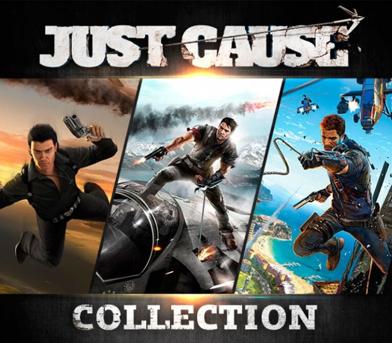 Just Cause 1 + 2 + DLC Collection PC Steam CD Key cover art