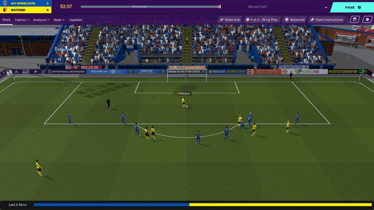 Football Manager Touch 2020 EU PC Steam CD Key screenshot 2