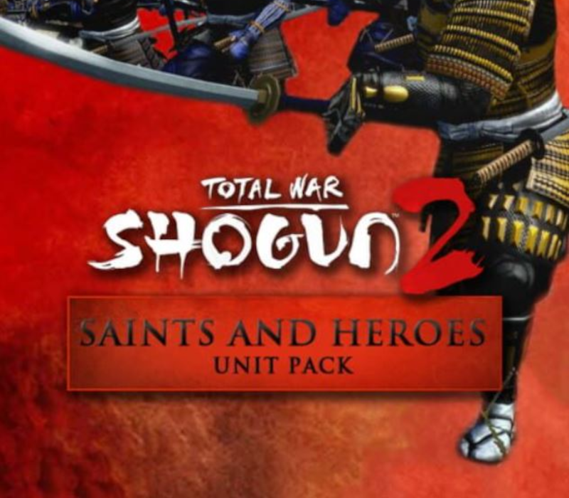 Total War: SHOGUN 2 - Saints and Heroes Unit Pack DLC EU PC Steam CD Key cover art