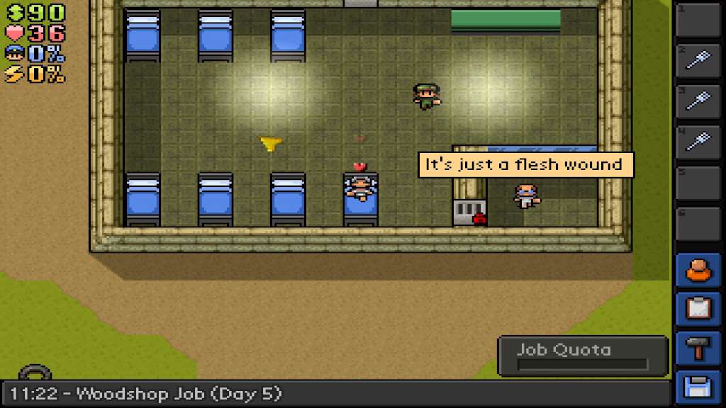 The Escapists - Escape Team DLC EU PC Steam CD Key screenshot 4