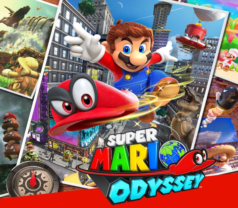 Super Mario Odyssey US Nintendo Switch Key cover art