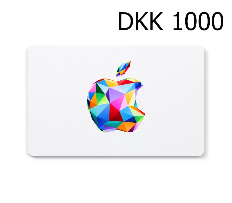 Apple 1000 DKK Gift Card DK cover art