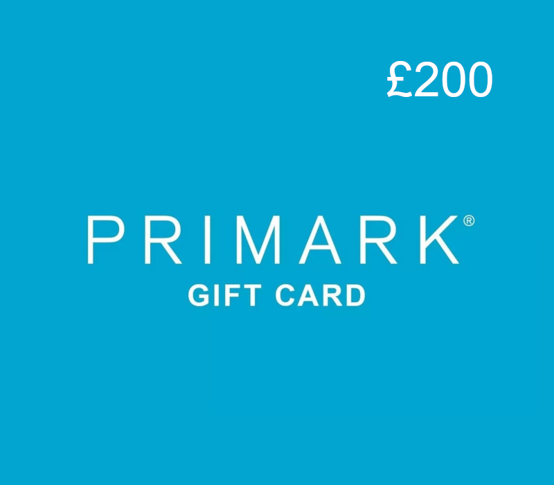 Carátula de Primark £200 Gift Card UK