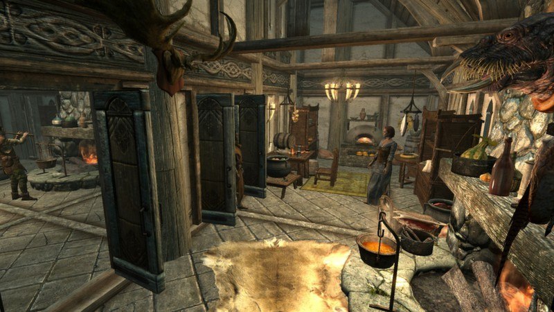 The Elder Scrolls V: Skyrim - Hearthfire + Dragonborn DLC Bundle PC Steam CD Key screenshot 2