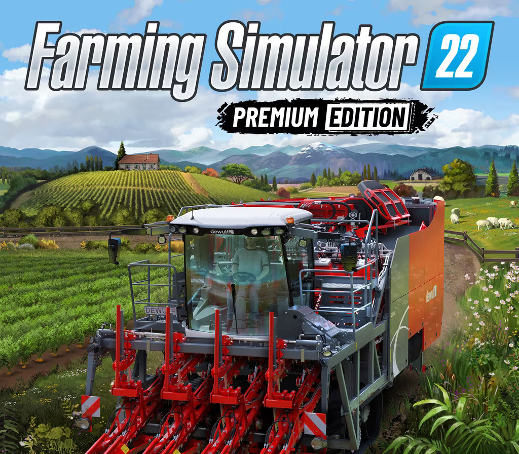 Farming Simulator 22: Premium Edition EU PC Steam CD Key cover art