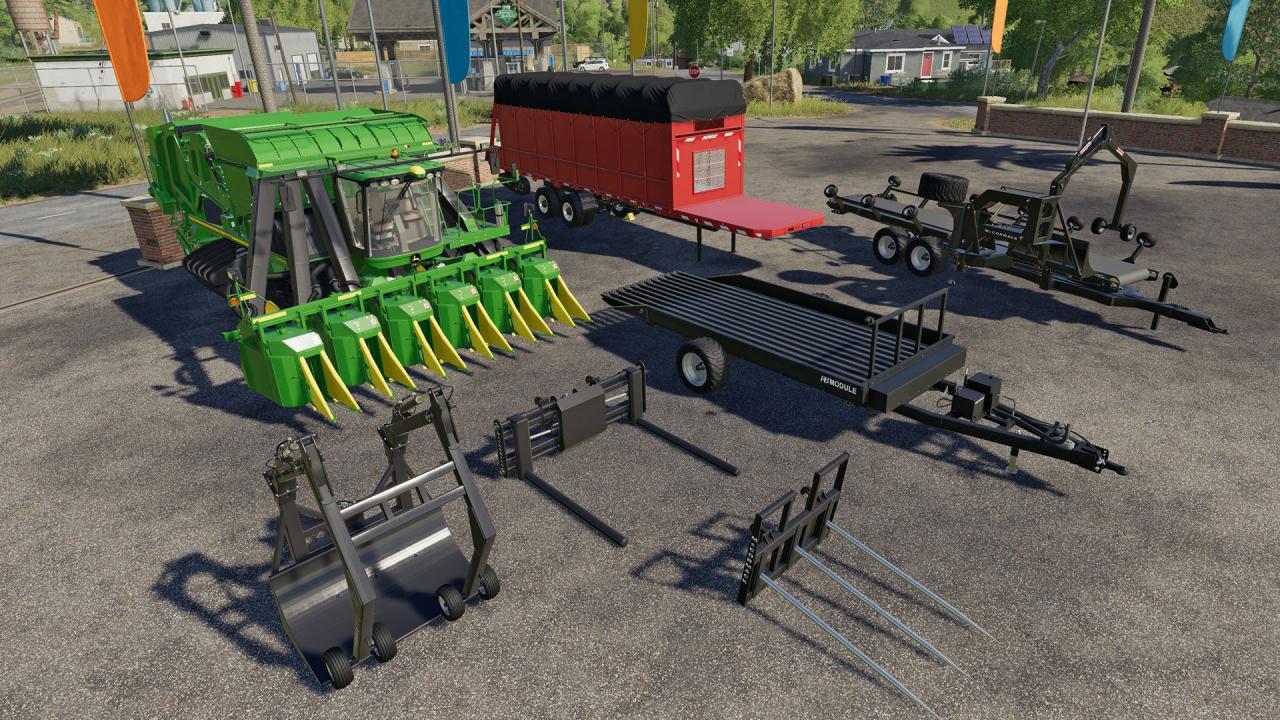 Farming Simulator 19 - John Deere Cotton DLC PC Steam CD Key screenshot 5