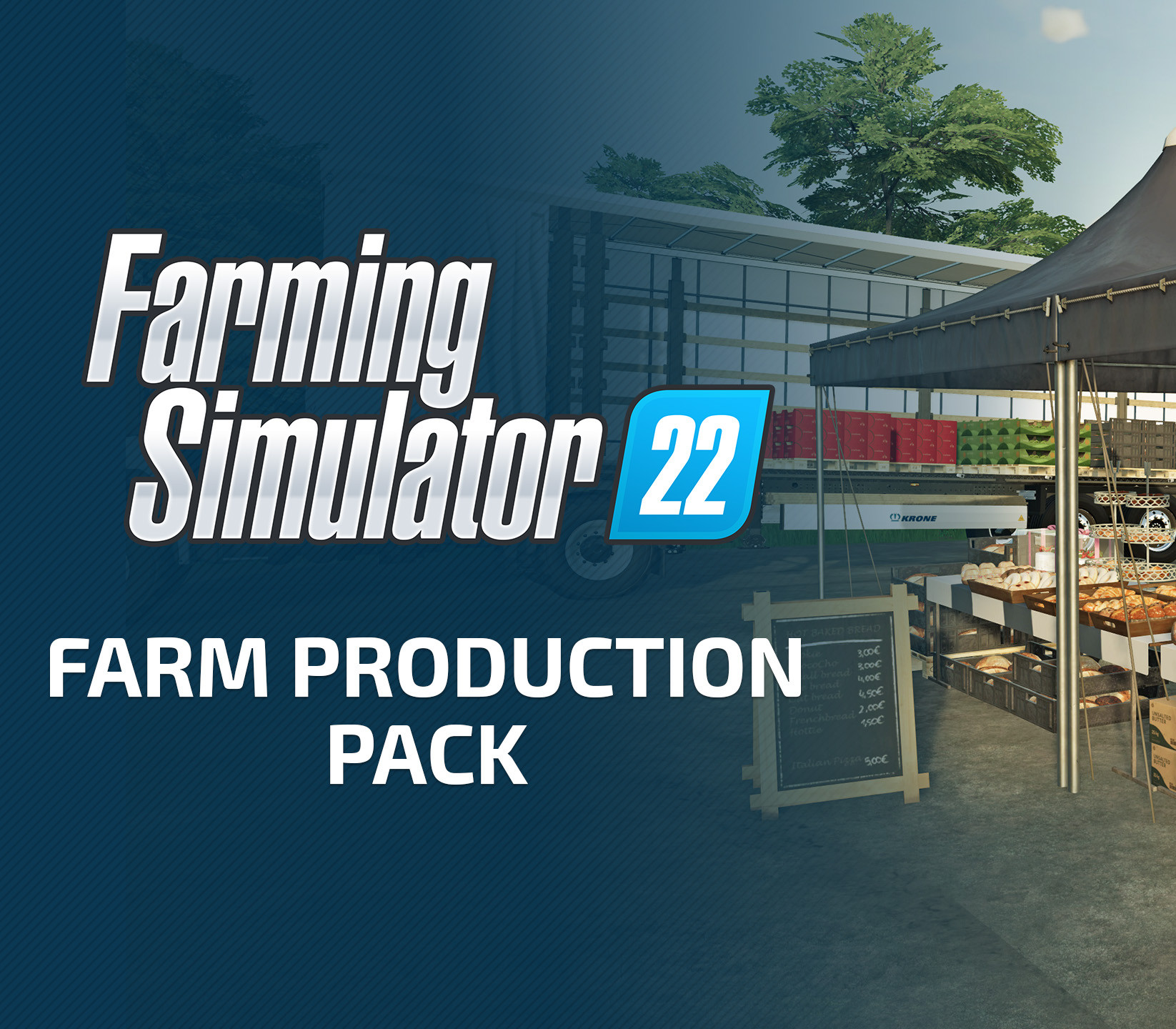 Cover von Farming Simulator 22 - Farm Production Pack DLC PC Steam CD Key