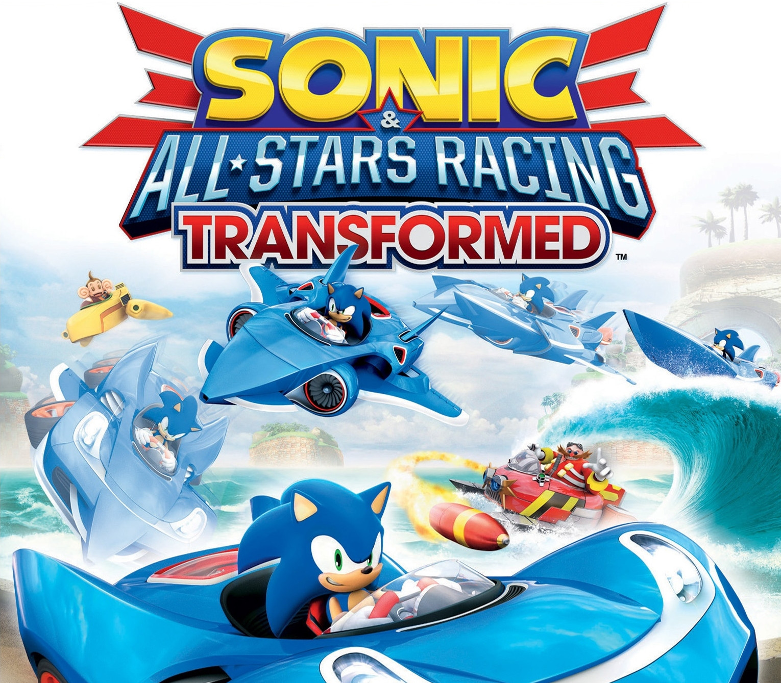 Sonic & All-Stars Racing Transformed Steam CD Key cover art