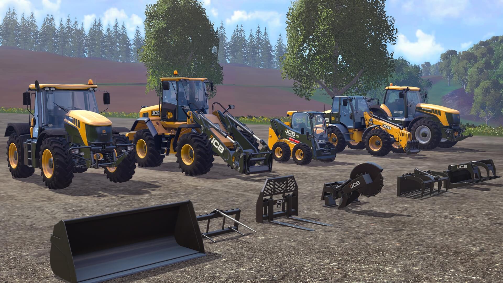 Farming Simulator 15 - JCB DLC PC Steam CD Key screenshot 4