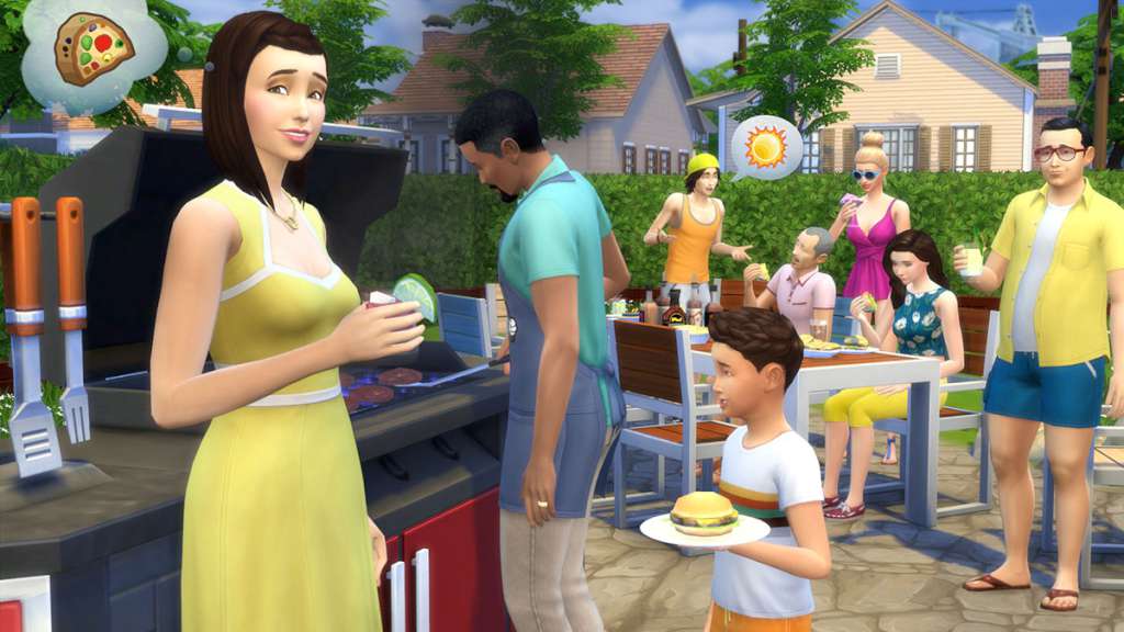 Captura de tela 2 de The Sims 4 Bundle: Spa Day & Perfect Patio Stuff Expansion Pack EA App CD Key