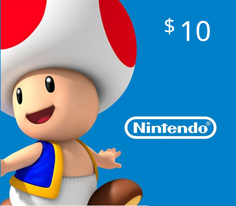 Nintendo eShop Prepaid Card USD 10 Key NA cover art