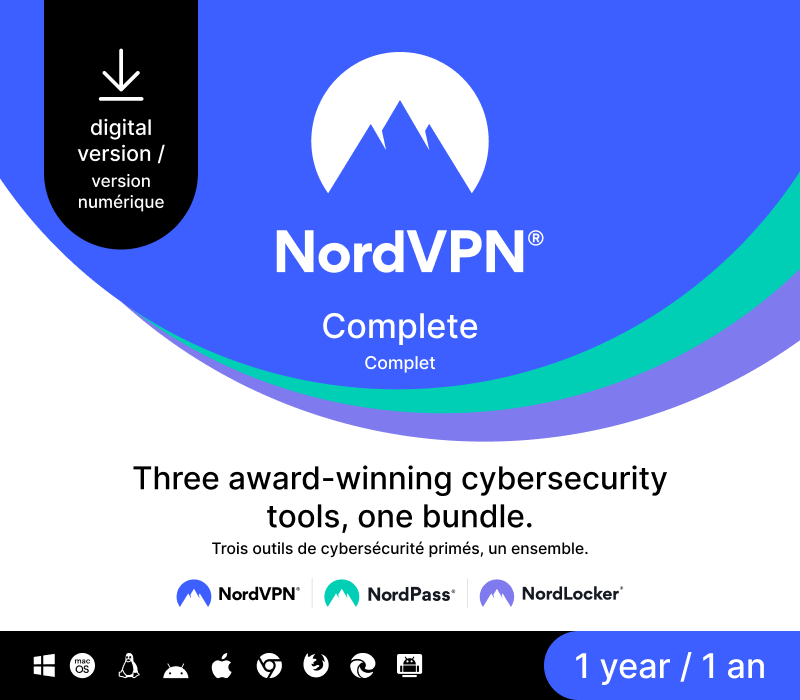 NordVPN Complete CA Key (1 Year / 10 Devices) cover art